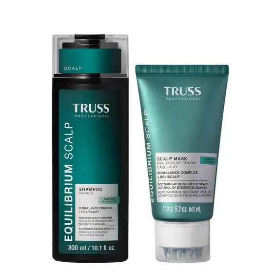 Truss Equilibrium Scalp Kit Shampoo e Máscara 150g