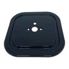 Base Trempe Bolacha Esmaltada Boca Gigante Dupla Chama 3kw Fogão Mueller Piacere Decorato Maggiore Vetro