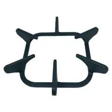 Grade Trempe Grelha Ferro Fundido Boca Menor Pequena Fogão Decorato Piacere Vetro Cooktop Mueller