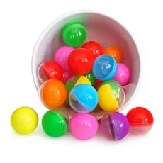 Cápsulas Vazias Coloridas 1pol - Vending Machines e Festas