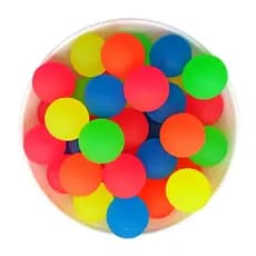 Bolinha Pula Pula Neon 45mm para Vending Machine