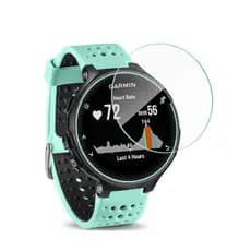 Película De Vidro Temperado para Relógio Garmin Forerunner 225 235 620 630 E Plug de Proteção