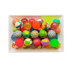 Bolinhas Pula-Pula Mix 32mm para Vending Machine e Festas