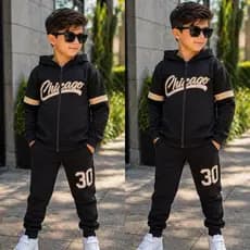 Conjunto Masculino Infantil Roupa de Menino 2 ao 12 Anos Inverno Calça e Casaco