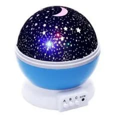 Abajur Infantil 3d Led Projetor Galaxia Menino/Menina