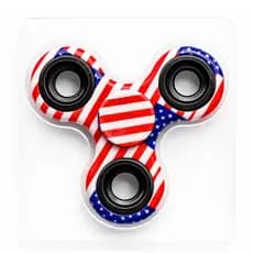 Spinner metalico ferro e polimero plasticos Colorido fidget hand