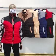 colete de Nylon feminino (A02)
