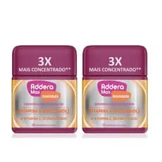 Kit 02 Suplemento Alimentar Addera Imunidade Max Vitamina D com 30 Comprimidos Revestidos