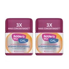 Kit 2 Addera Max Cal Vitamina D com 30 Comp