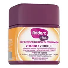 Addera Cabelo + Unhas 2000ui 30Comprimidos