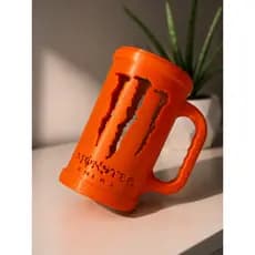 Porta Lata Monster 473ml + Tampa + Abridor de Lata | Kit Personalizado