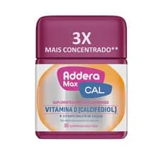 Addera Max Cal Vitamina D com 30 Comp