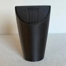 Lixeira Automotiva Para Carro Em PETG Resistente Porta Copo Universal