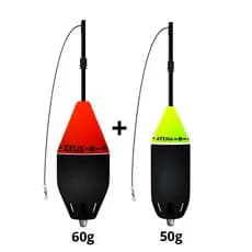 Kit 2 boias cevadeiras 60g e 50g Storny - para pesqueiro