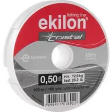 Linha de nylon 050mm anzol transparente | pesca Artesanato Ekilon 100m