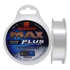Linha Trabucco Max Plus Phantom 0,40 / 0.35 / 0.30 - 150m Monofil.