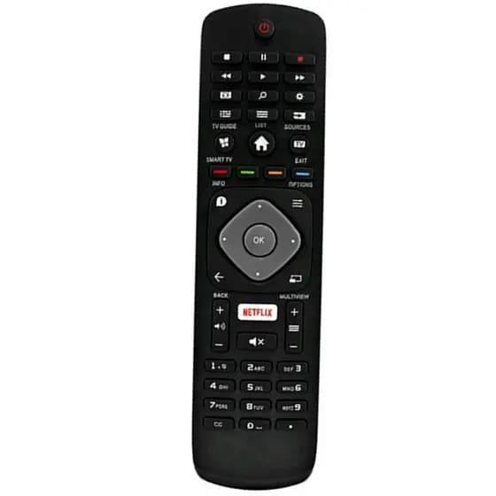 Controle Remoto Para TV Philips Smart  LCD Led Tecla Netflix 8049/7412