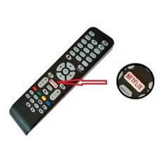 Controle Tv Aoc Netflix Smart Le 7463/8050