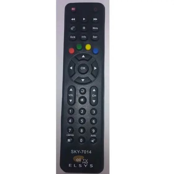 Controle Remoto Oi Tv elsys HD 7014