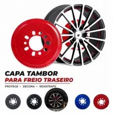 Capa Freio Pinça Tambor Discoo Freio 1 Par Universal Roda Traseira