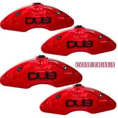 Capa De Pinça Freio Kit 4 Peças Dub C/Trava Universal