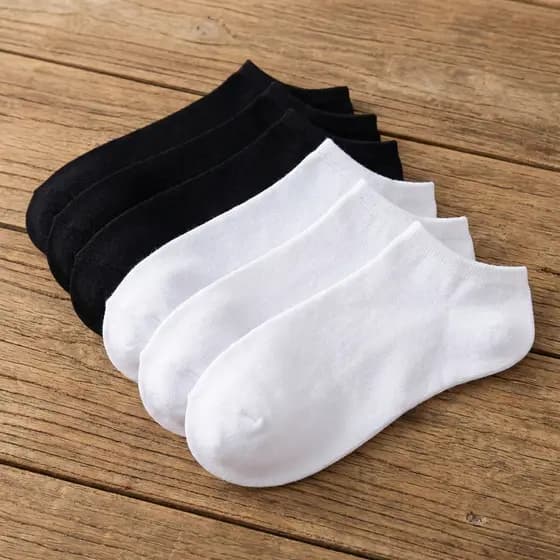 Kit 12 Pares de Meia Soquete Material Leve e Resistente