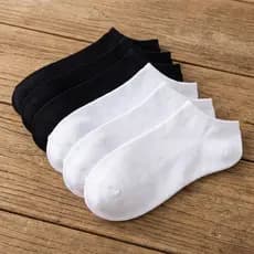 12 Pares de Meia Soquete Material Leve e Resistente Uso Diário