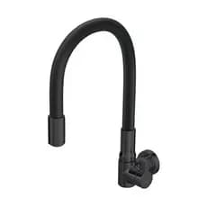 Torneira Hydramotion Flexível De Parede Black Hydra