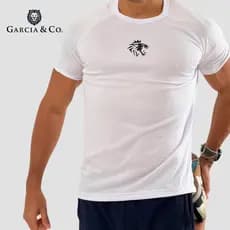 Camiseta Raglan WHITELION™ Dry Fit Masculina Levissima Para Treino