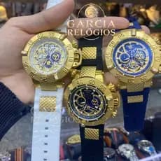 Relógio Masculino Estilo Noma 3 Skeleton Robusto com Caixa Exclusiva