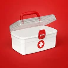 Maleta Medicamentos Média Frasqueira Remédios - Nitronplast