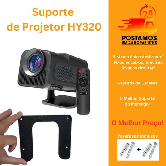 Suporte de Teto e Parede com Projetor Projetor Salange / Magcubic HY320