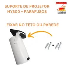 Suporte de Teto e Parede Para Retroprojetor Projetor Compatível com Projetor  HY300