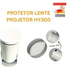 Tampa de Proteção para Projetor HY300 - Protetor Lente HY300