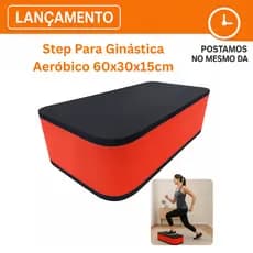 STEP EVA 60X30X10 ACADEMIA FISIOTERAPIA TREINO ANTI IMPACTO GINÁSTICA AERÓBICO