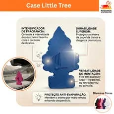 Case Protetor Para Little Tree Suporte De Carro Regulável Economiza Essência