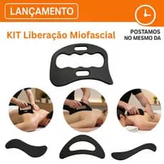 Liberação Miofascial Instrumento Massageador Soqueira Gancho Para Tratamentos Massagem Fisioterapia Plástico