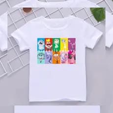 Blusa Infantil e Juvenil Personagens do Filme Divertidamente Vários Modelos, camisa divertidamente