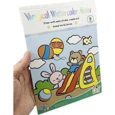 Livro De Colorir Aquarela