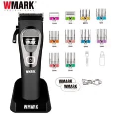 Maquina de Corte Wmark Ng 8088 Preto com Motor BLDC Alavanca 5 Ajuste