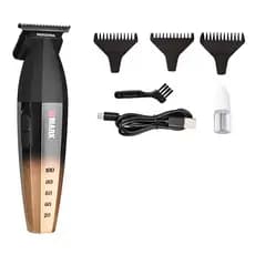 Aparador de Cabelo Maquina De Acabamento NG 325 Wmark 9000 RPM Dourado