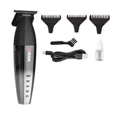 Aparador de Cabelo Maquina De Acabamento NG 325 Wmark 9000 RPM Prata