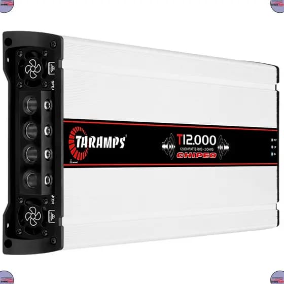 Amplificador Taramps T12000 Chipeo 12000W Rms Som Automotivo Som Automotivo Modulo Som de Carro