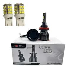 Ultra Led H11 H8 Csp 10000 Lumens 6000K 70w C/ Pingo T10 42le