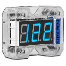 Voltimetro Expert Eletronics VEX 1.0 LED Azul 12,6V Digital