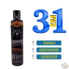 Shampoo Escurecedor De Cabelos Brancos Grisalhos
