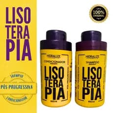 Kit Shampoo e Condicionador  Pós Progressiva Lisoterapia Liso Extremo 1L .