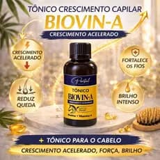 Tônico Spray Capilar de Crescimento Acelerado Força de Cavalo Biovin-A