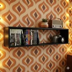 Estante Nicho para DVDs e CDs 75cm | Organização e Decoração
