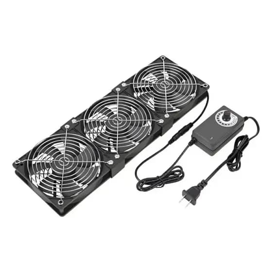 Keyfanclub 3x 120mm Ventiladores De Pc Dc 12v